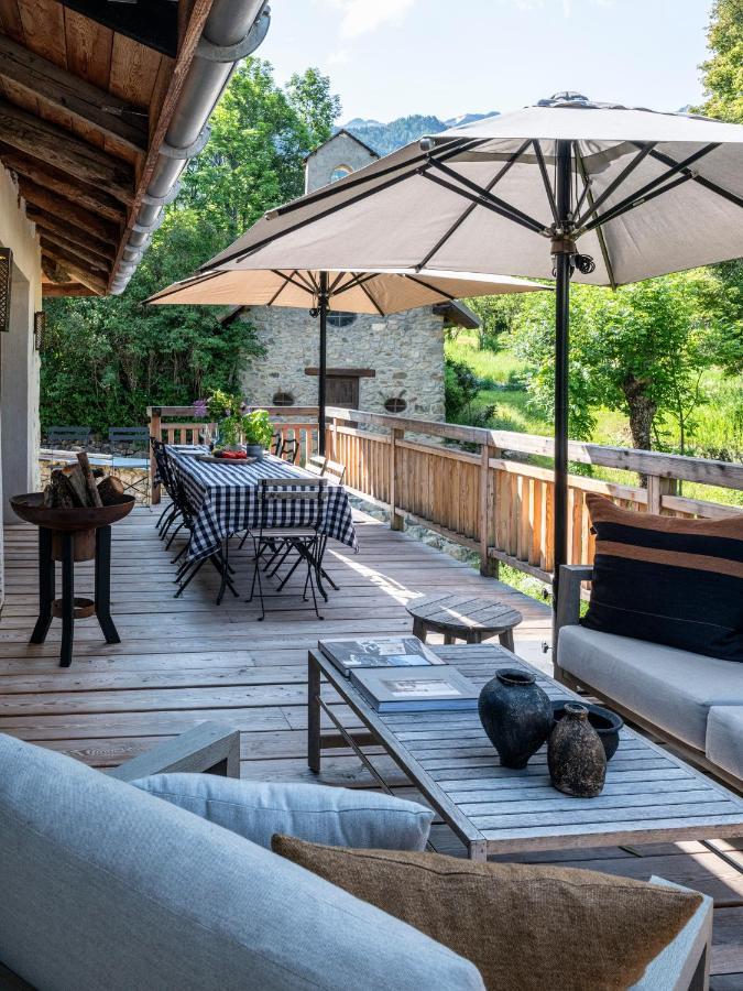 Superbe Ferme Renovee En Chalet De Luxe En Pleine Nature Barcelonnette Ngoại thất bức ảnh